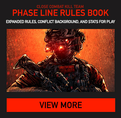 Black Powder Red Earth 28mm Phase Line Rules Book. Click to learn more!