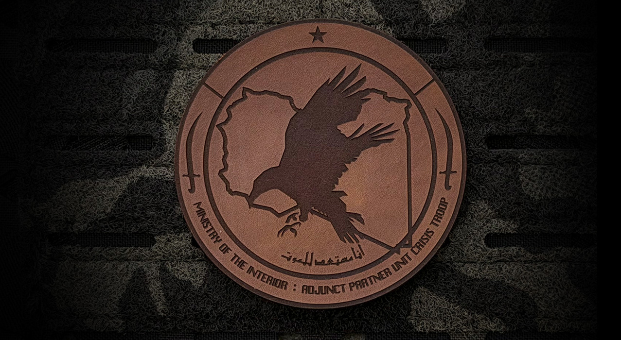 Ember Heritage - Leather Disc Patch.